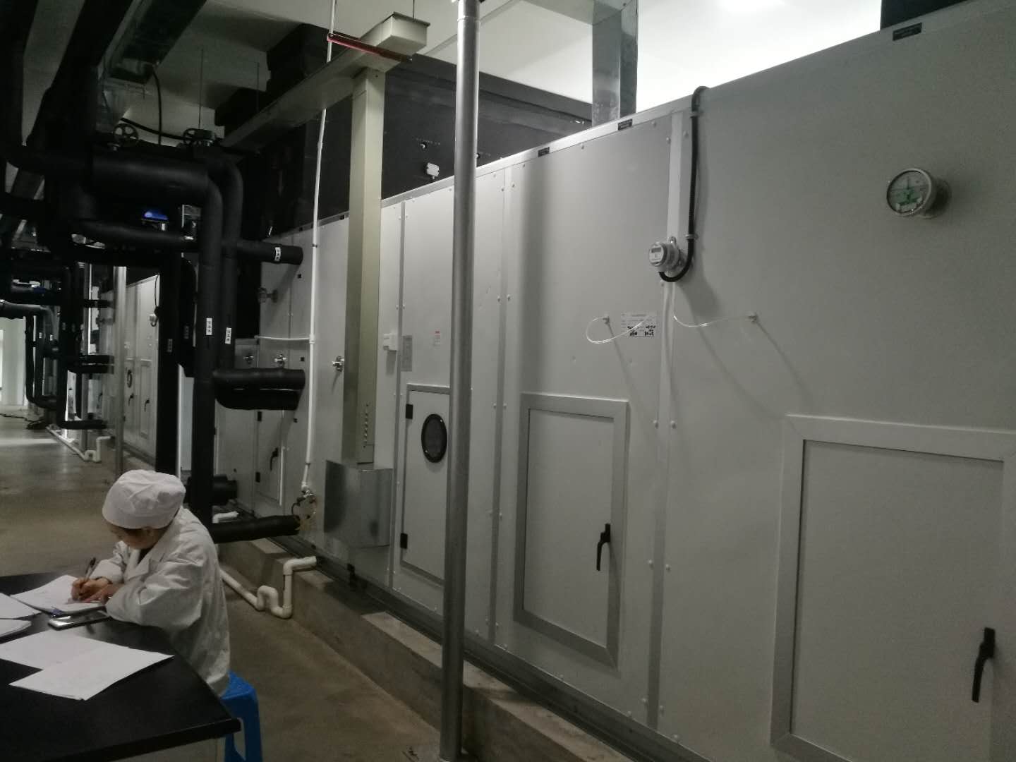 香料廠凈化車間用組合式空調(diào)機組